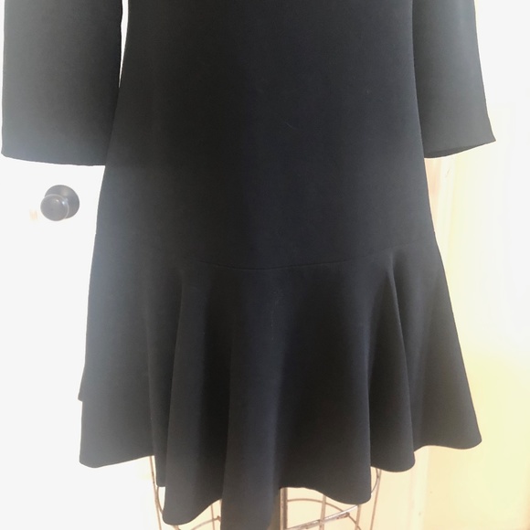 Kate Spade Crepe Flounce Dress - Picture 4 of 5